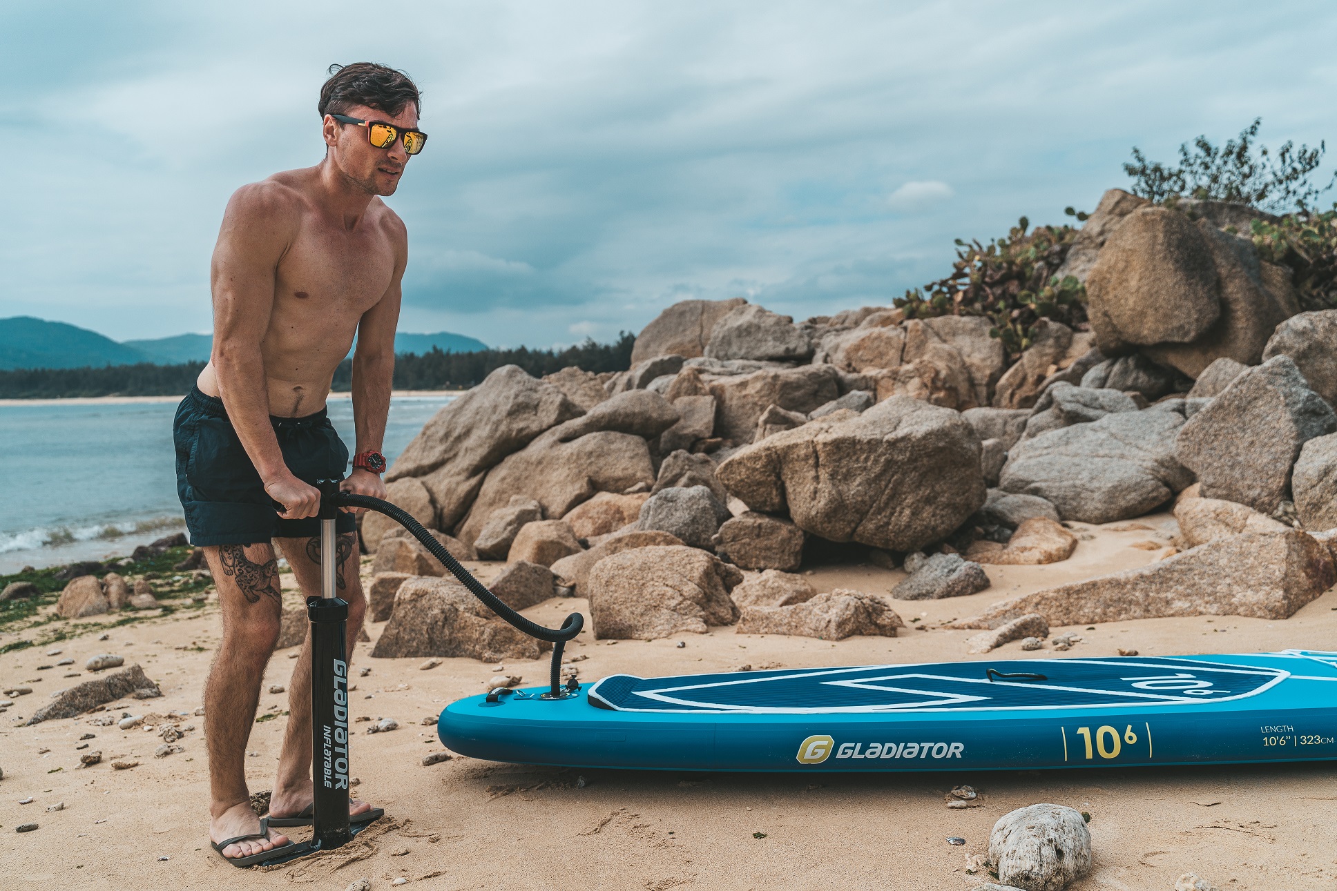 Nafukovací paddleboard iSUP Gladiator