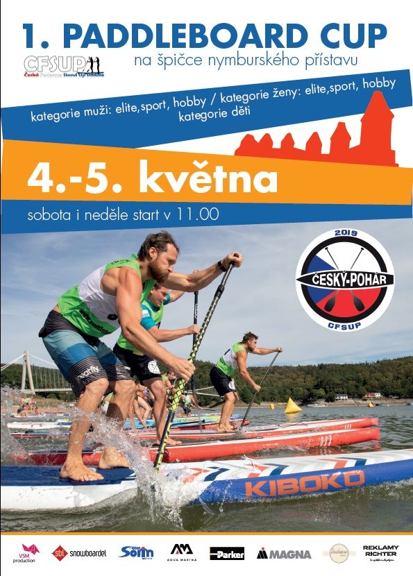PADDLEBOARDCUP NYMBURK_PLAKÁT