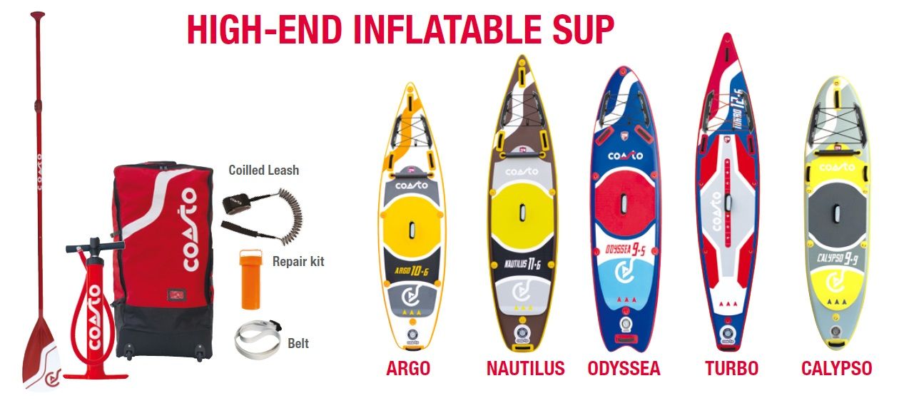 Coasto_řada paddleboardů 2019_kit