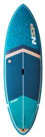 NSP DC Surf Wide 8'10''x32''x4,5'' surfování na paddleboardu z kokosových vláken