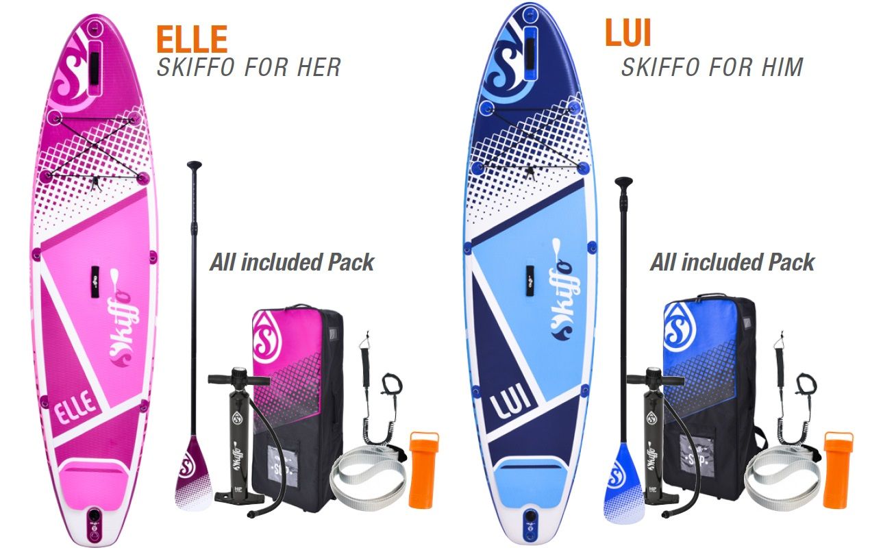 Skiffo_PADDLEBOARDY PRO PÁR ELLE LUI