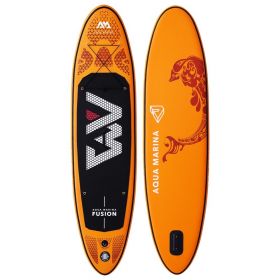 AQUA MARINA Fusion 10'4''x30''x6'' nafukovací paddleboard s pádlem a leash