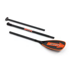 STX Fiber Orange trojdílné laminátové skládací pádlo na paddleboard