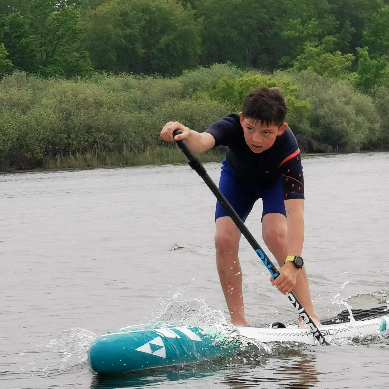 testování dětských paddleboardů thumb