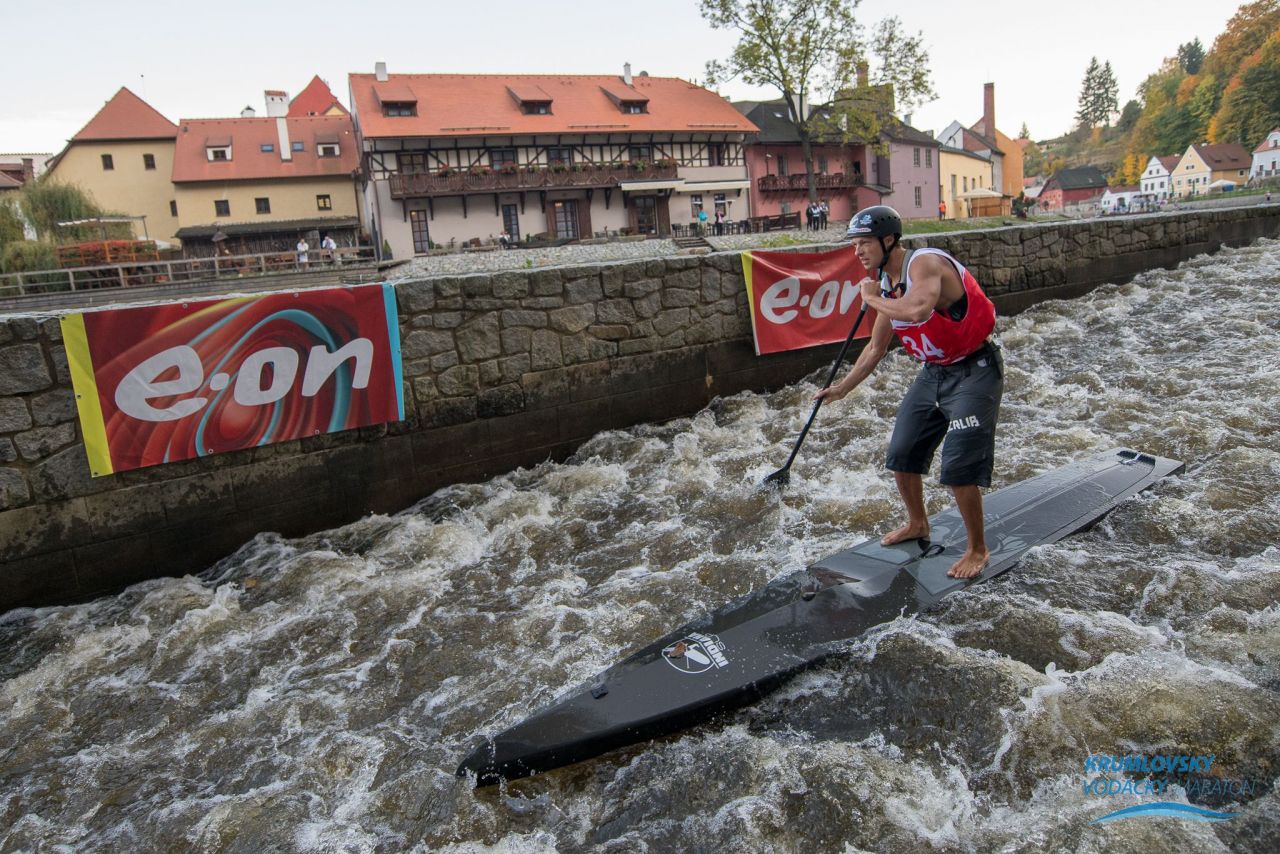 Krumlovský vodácký maraton_ Jelení lávka SUP