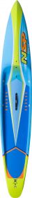 NSP Ninja 2019 12'6'x23,5''x8'' carbonový závodní paddleboard na hladkou vodu 