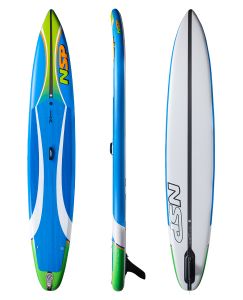 NSP O2 Race 14'0''x28''x6'' prémiový nafukovací sportovní paddleboard