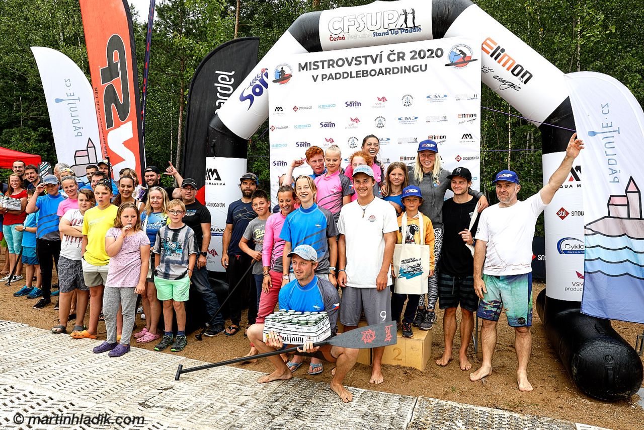 MČR paddleboarding Veselí_2020_mistři (6)