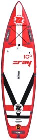 Z-RAY Fury 10'x32''x6'' odolný nafukovací paddleboard s pádlem a leash