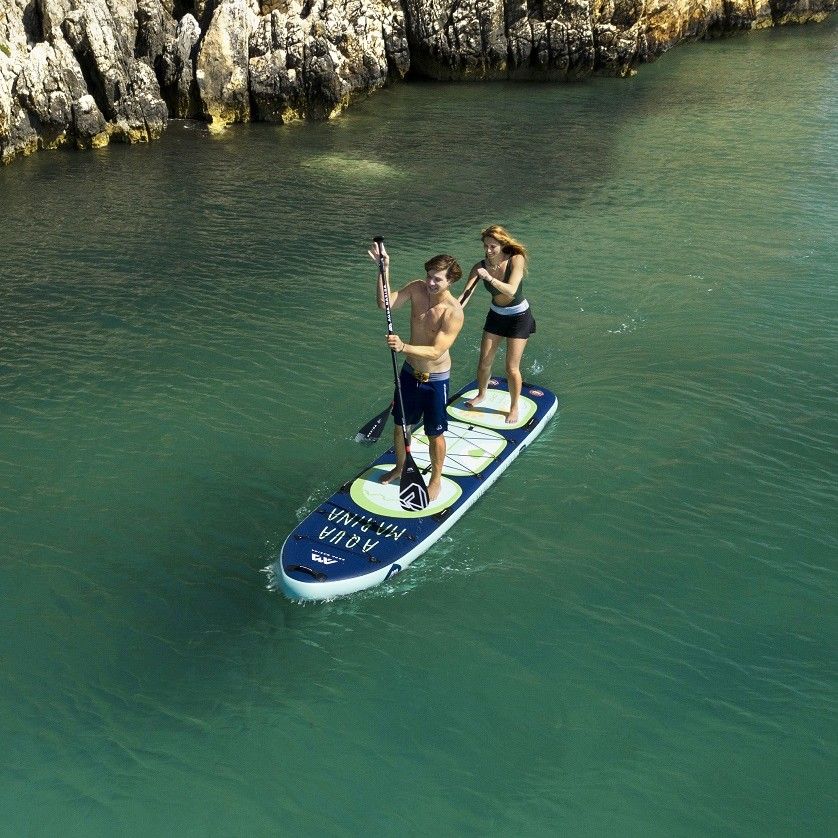 týmové paddleboardy závodění_tandem aquamarina