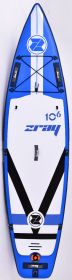 Z-RAY Fury Pro 10'6''x32''x6'' odolný nafukovací paddleboard s pádlem a leash