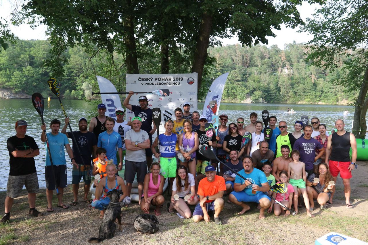 Kiboko paddleboard fest společná fotka český pohár