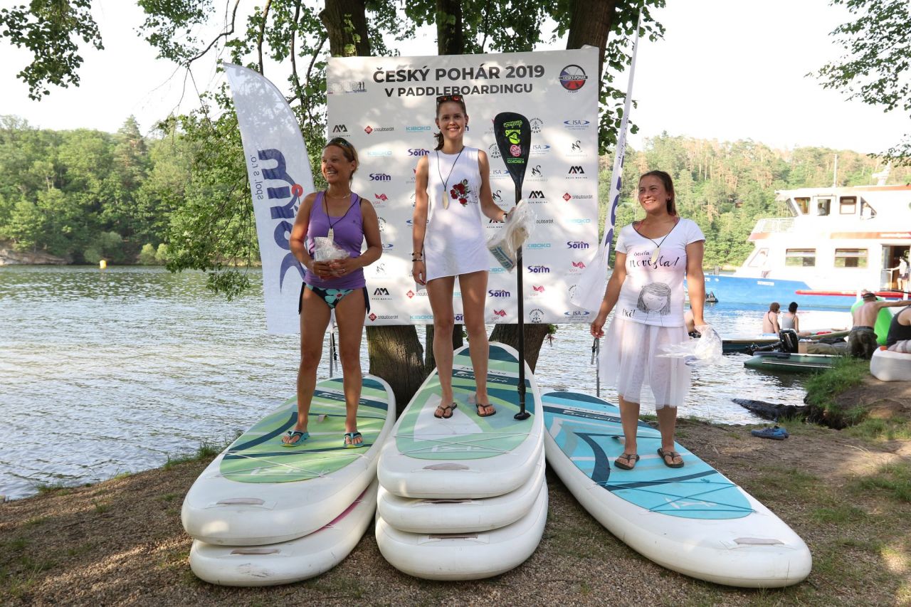 Kiboko paddleboard festival nevěsta na 3.místě