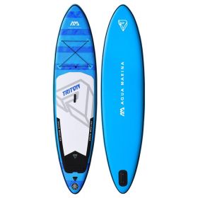 AQUA MARINA Triton 11'2''x32''x6'' nafukovací paddleboard s pádlem a leash pro muže