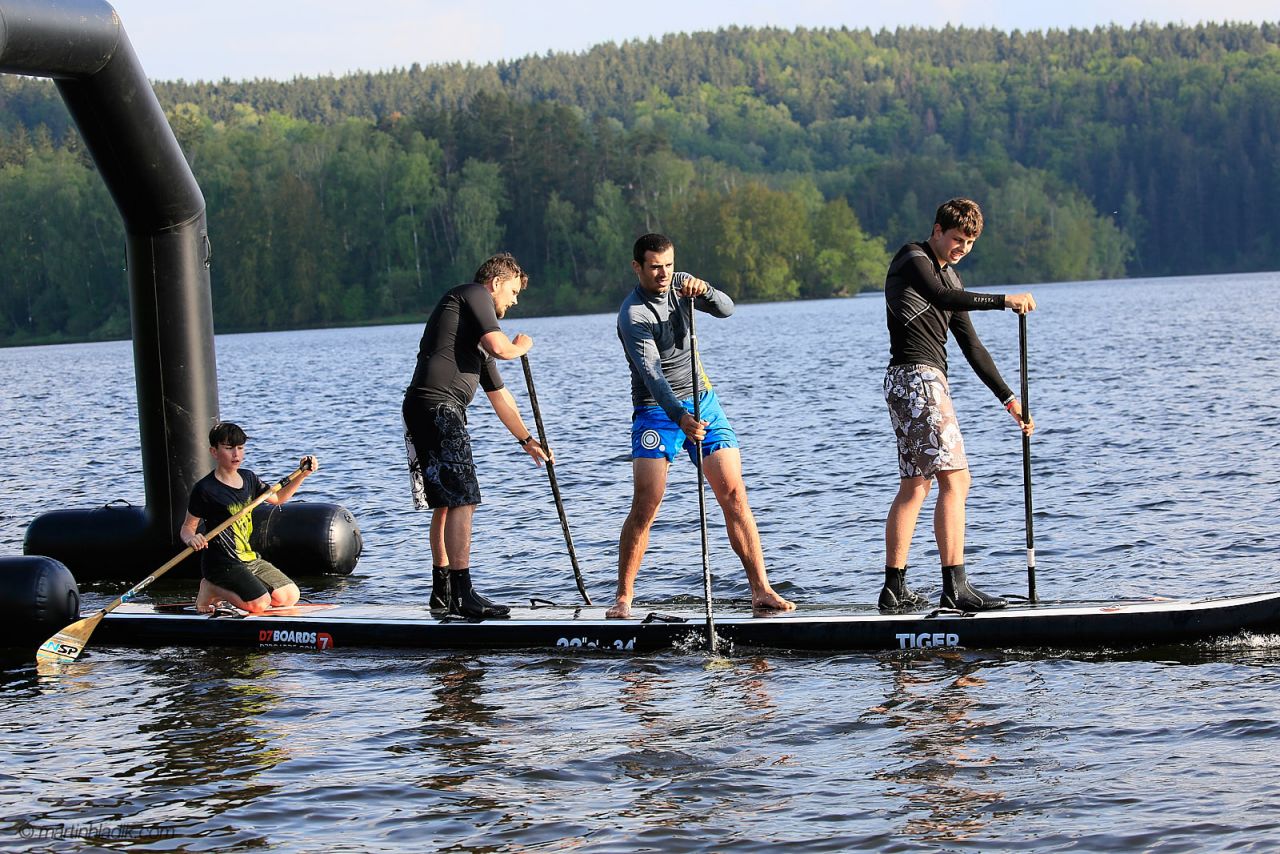 seč na paddleboardech