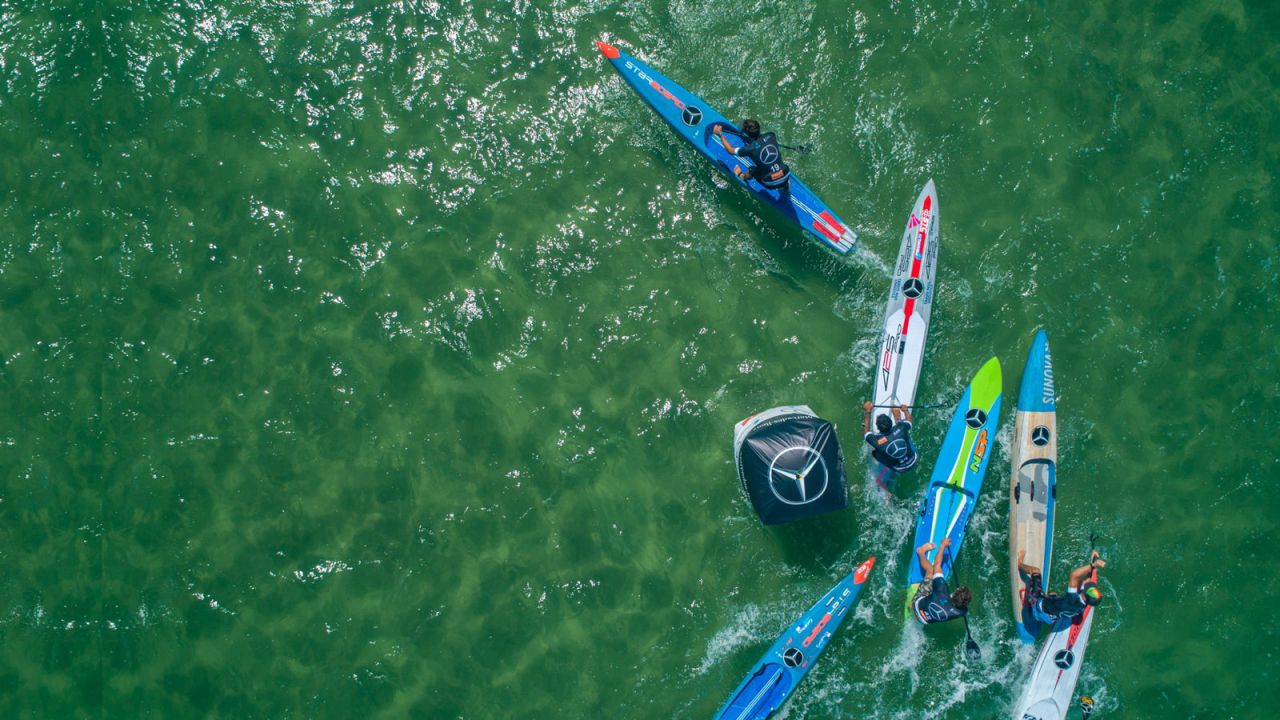 SUP-World-Cup-scharbeutz-stand-up-paddleboarding-drone-photo