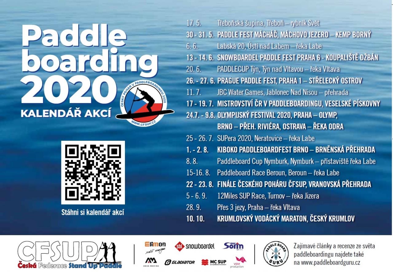 Kalendář Český pohár 2020