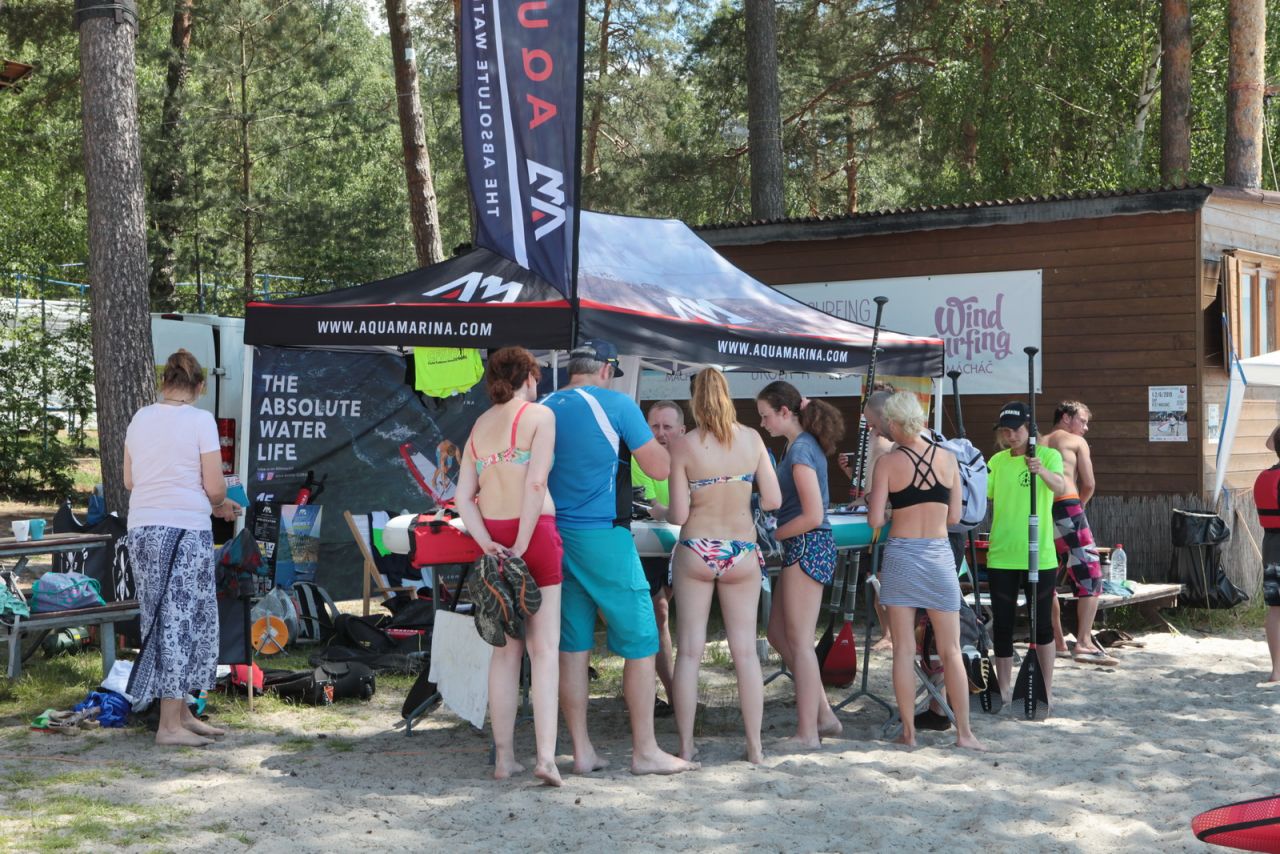 AquaMArina Demo Tour - půjčování paddleboardů Mácháč