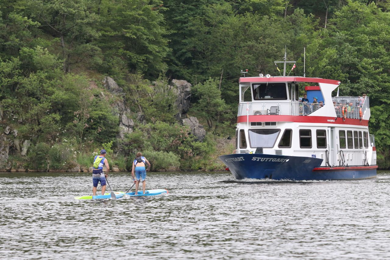 kiboko paddleboard fest parníky a paddleboardisti