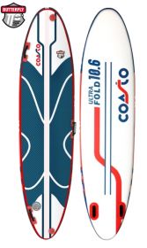 COASTO Ultrafold 10'6''x32''x6'' ultra skladný nafukovací paddleboard na cestování s pádlem