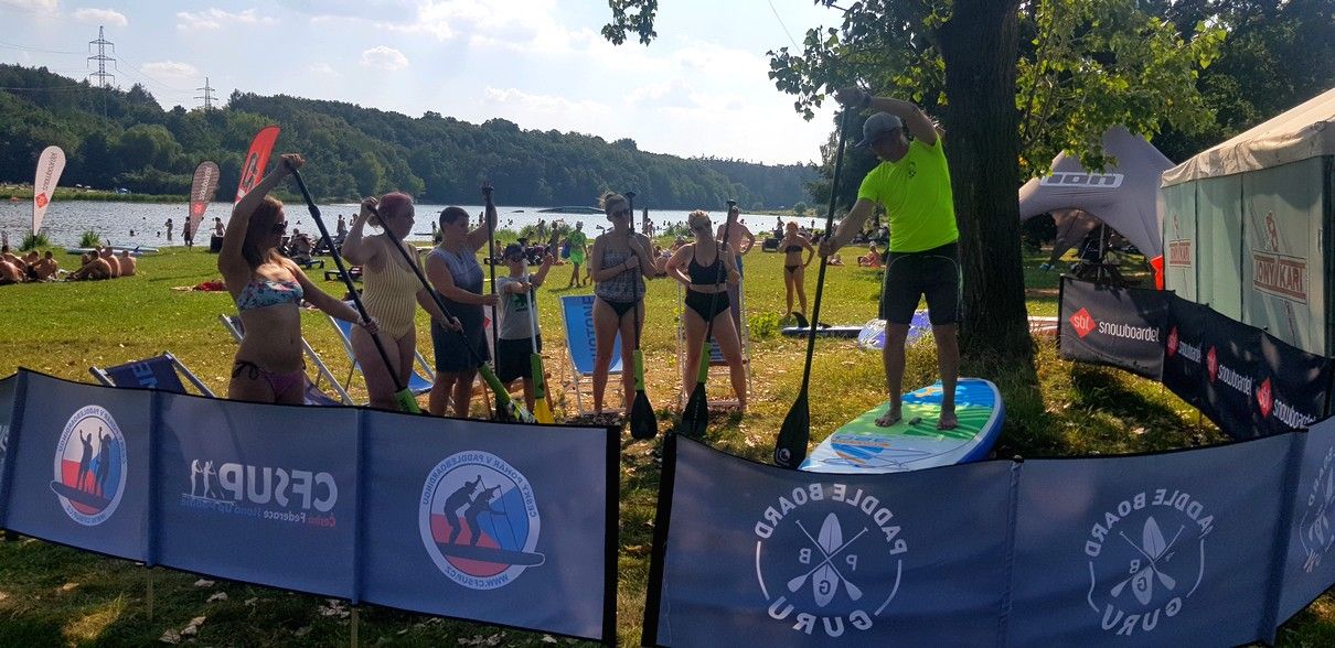 Džbán tréninky a kurzy paddleboarding