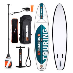 Touring 11'x32''x4,8'' nafukovací paddleboard s carbonovým pádlem