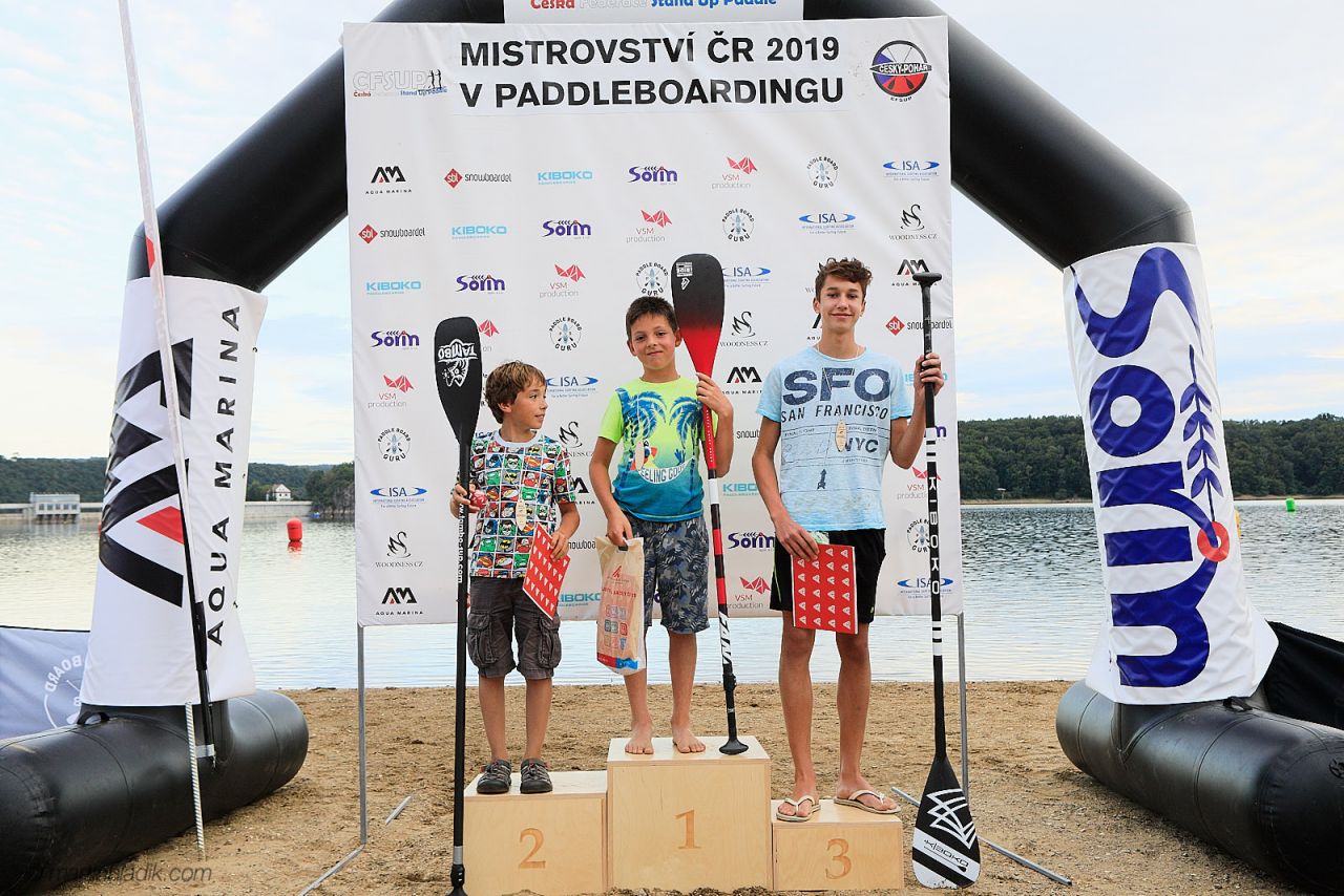 Matyáš Soukup vítěz na MČR v paddleboardingu ČFSUP