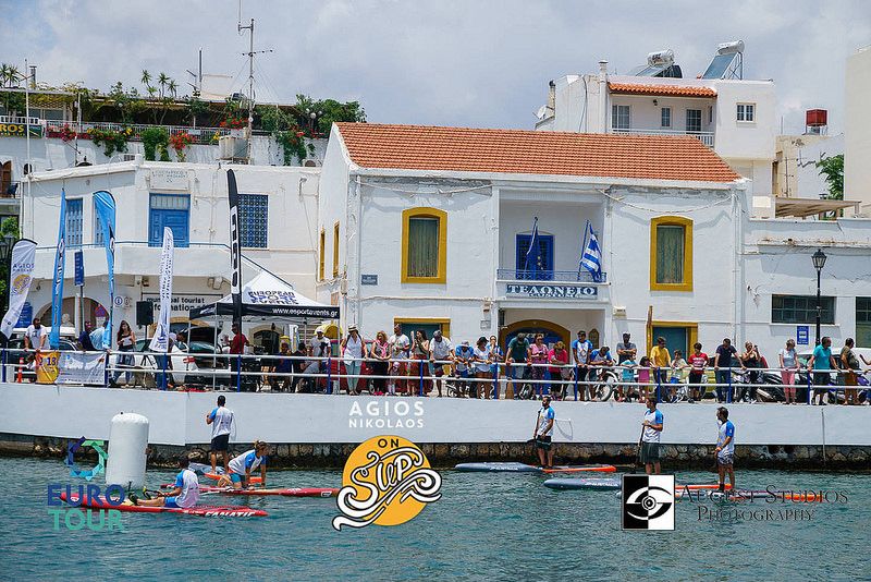 EuroTour_ Agios Nikolaos on SUP race