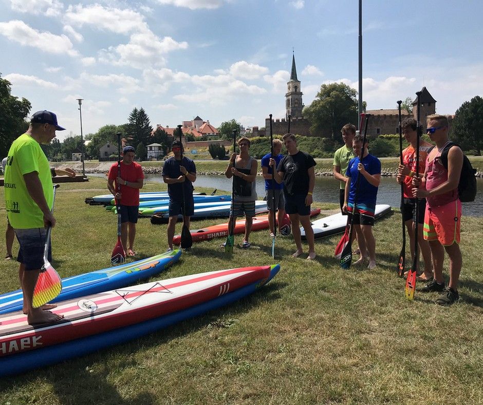 sjezdařská reprezentace junioři paddleboardguru v nymburku