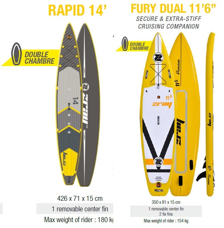 Zray Double Chamber SUP_dvojitá komora