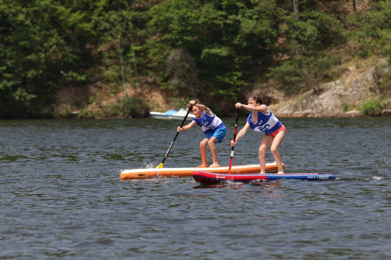 kiboko paddleboard fest dětský závod