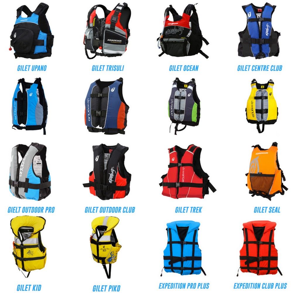 Aquadesign_záchranné vesty