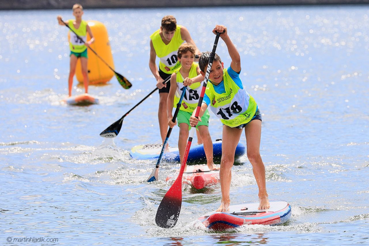 Matyáš Soukup na MČR v paddleboardingu sprint