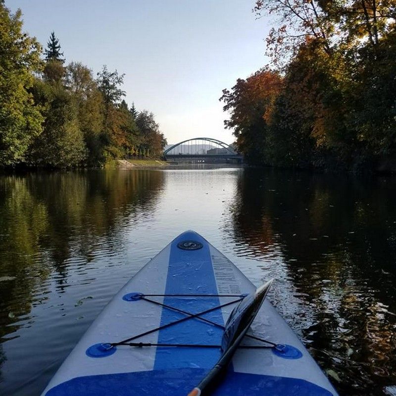 Turnov paddleboard most řeka thumb