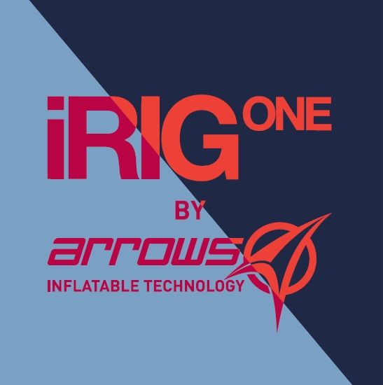 iRIG logo Arrows plachty SUP