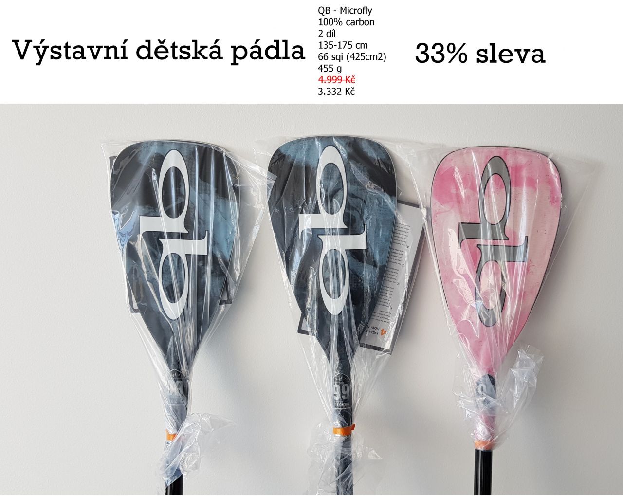 Dětská pádla Microfly 66